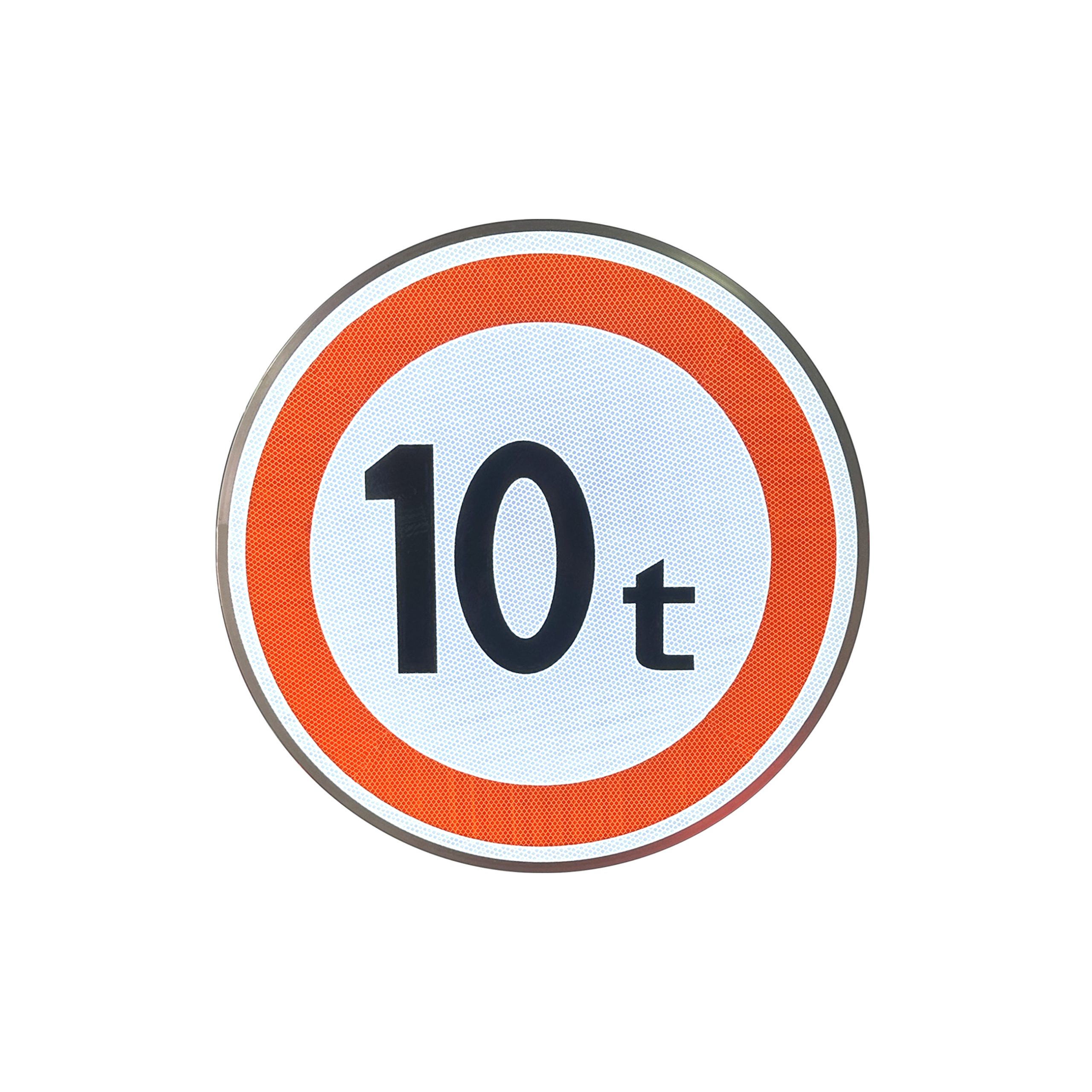 Weight limit of 10 tons