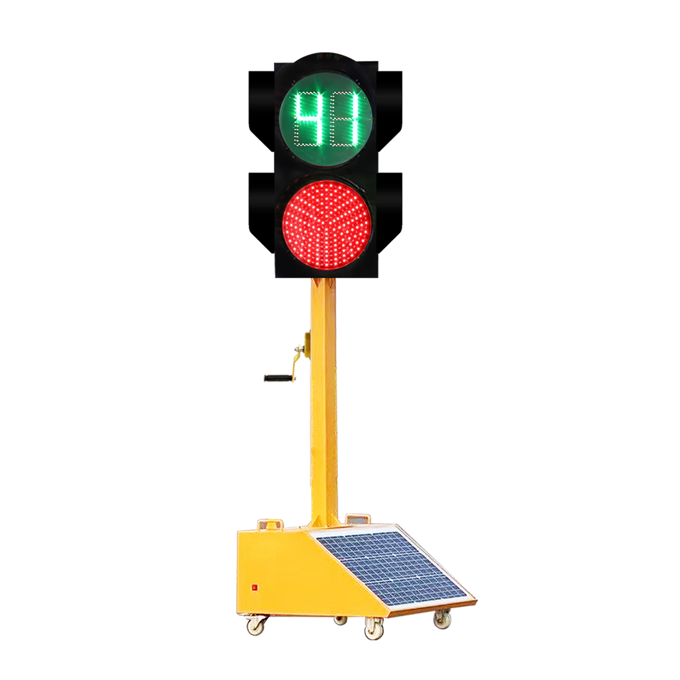 Countdown traffic lights