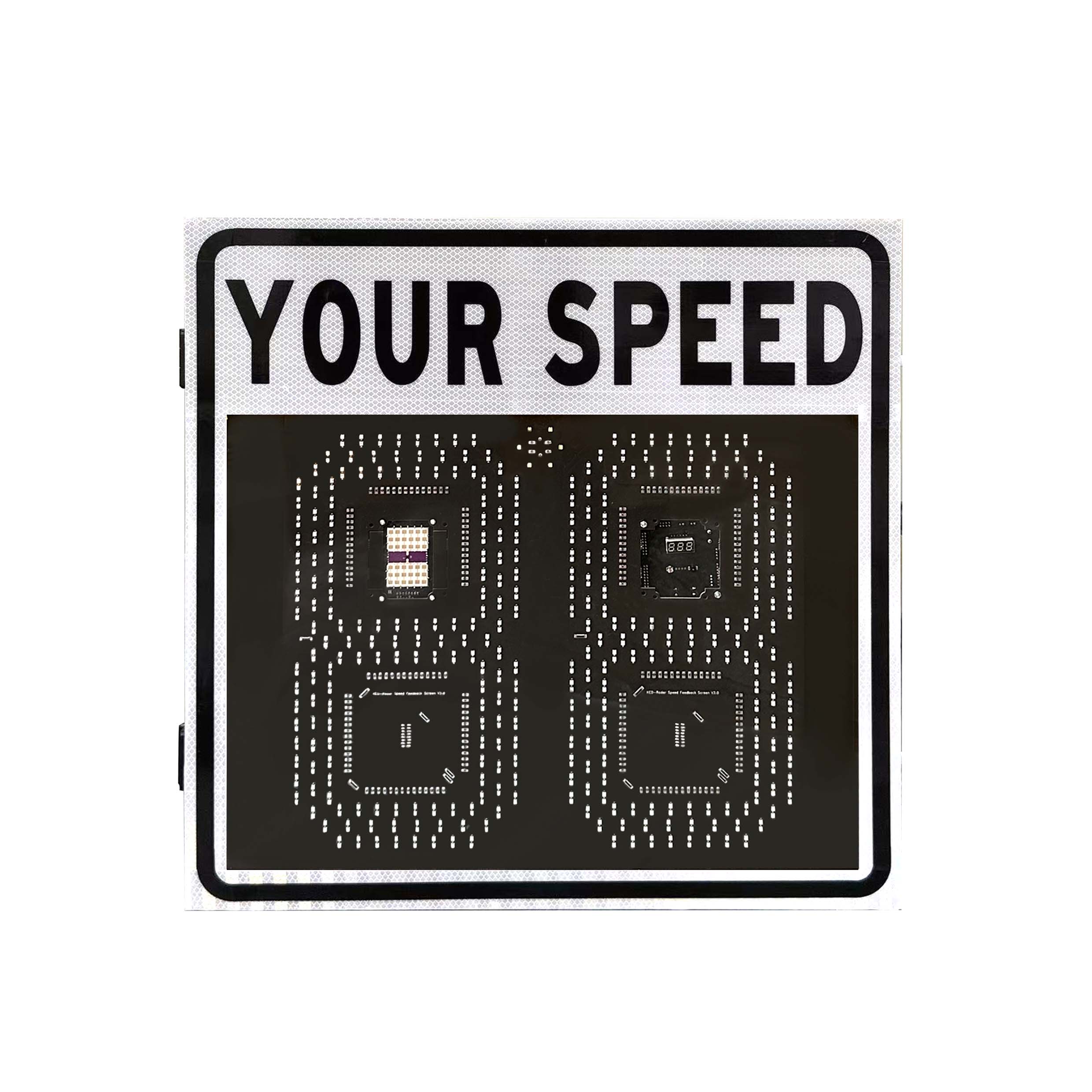 RADAR SIGNS 23.62in*23.62in