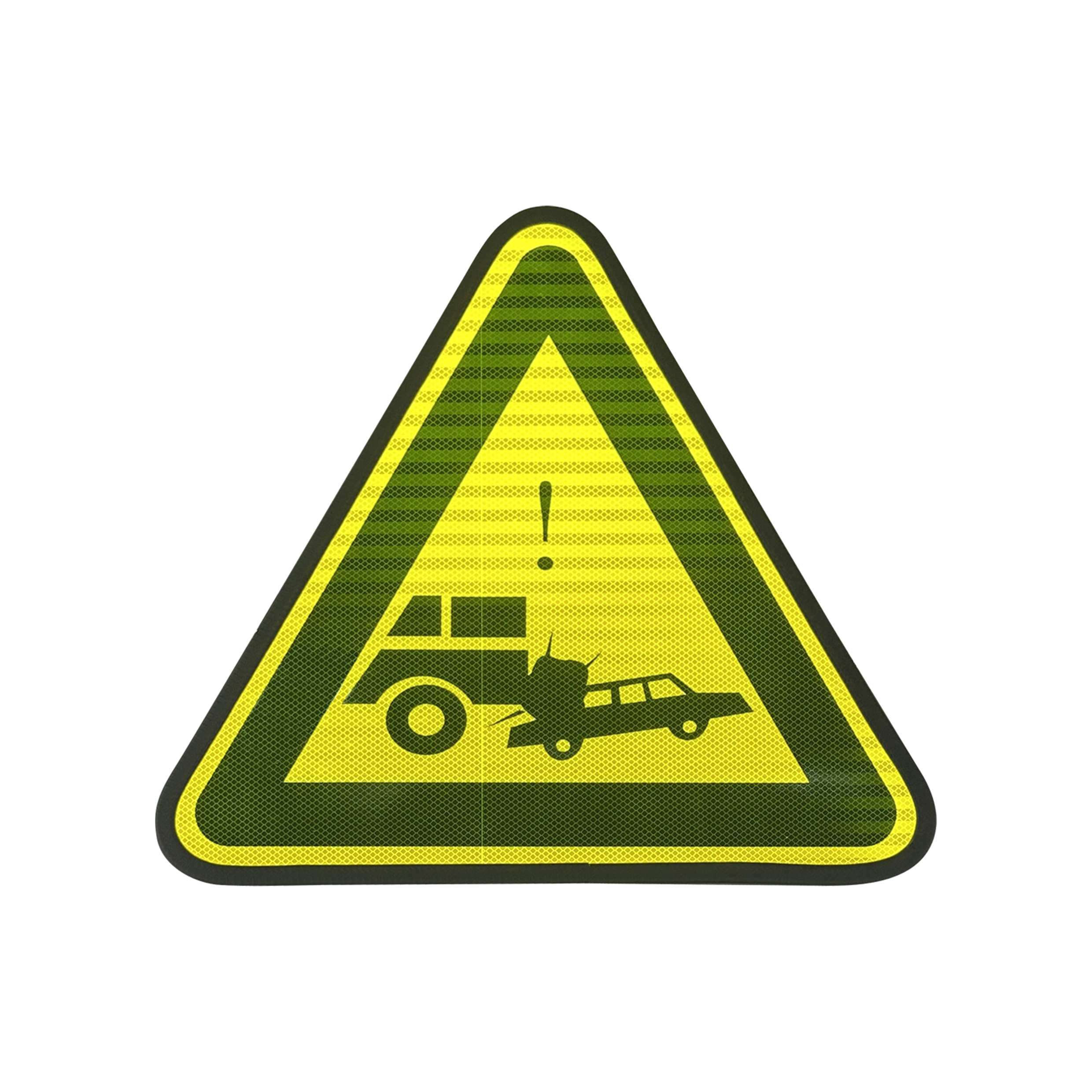 Pay attention to the "Accident-prone Area" sign